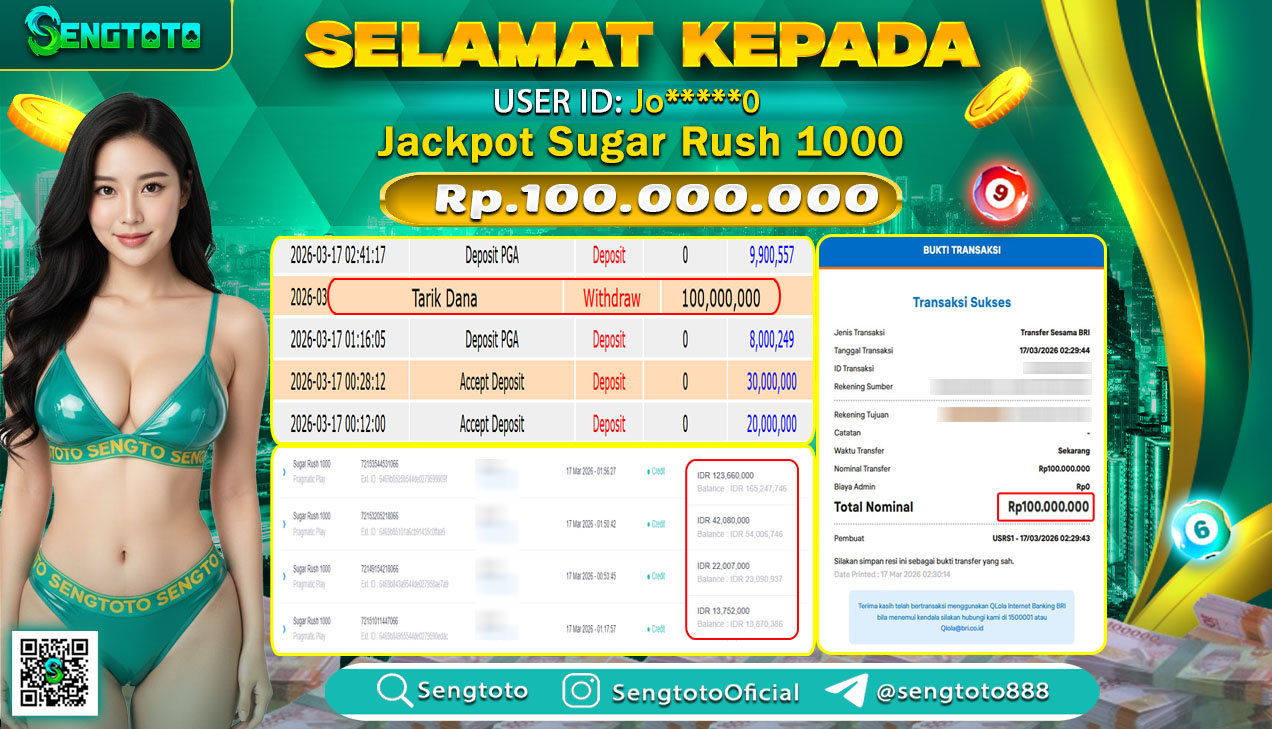 BUKTI PEMBAYARAN SLOT SUGAR RUSH 1000