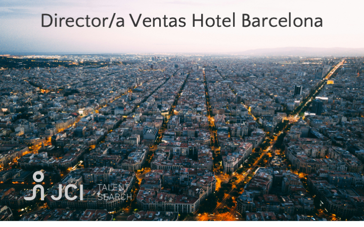 Director/a Ventas Hotel Internacional Barcelona