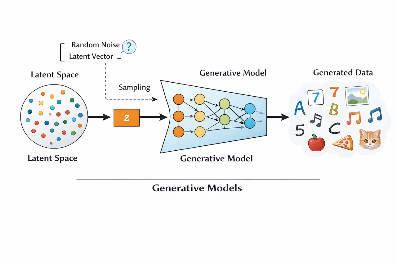 Generative model creating new data
