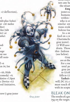 An evil jester