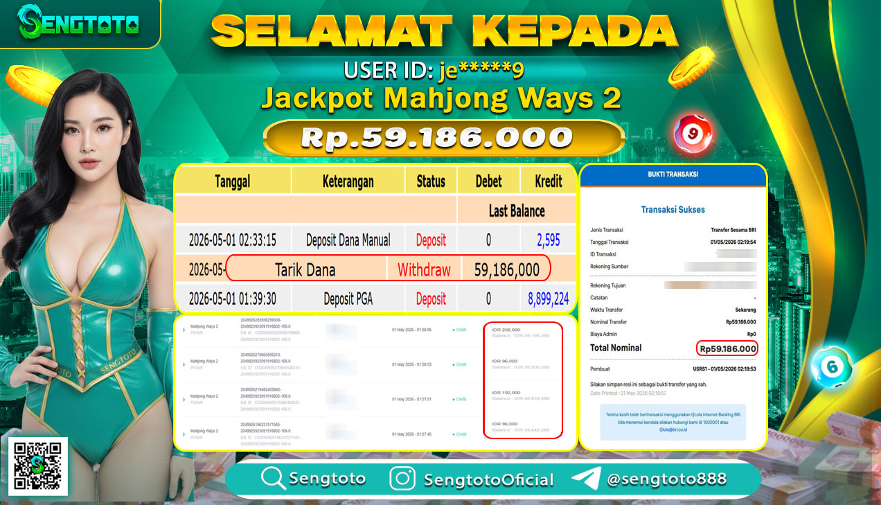BUKTI PEMBAYARAN SLOT MAHJONG WAYS 2 