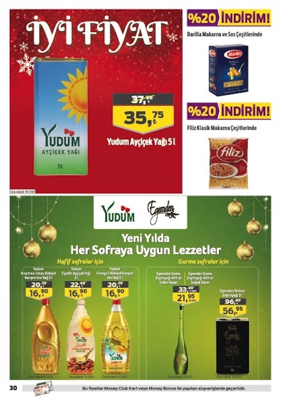 Migros yılbaşı indirimleri 20 Aralık - 2 Ocak 2019 migroskop dergisi