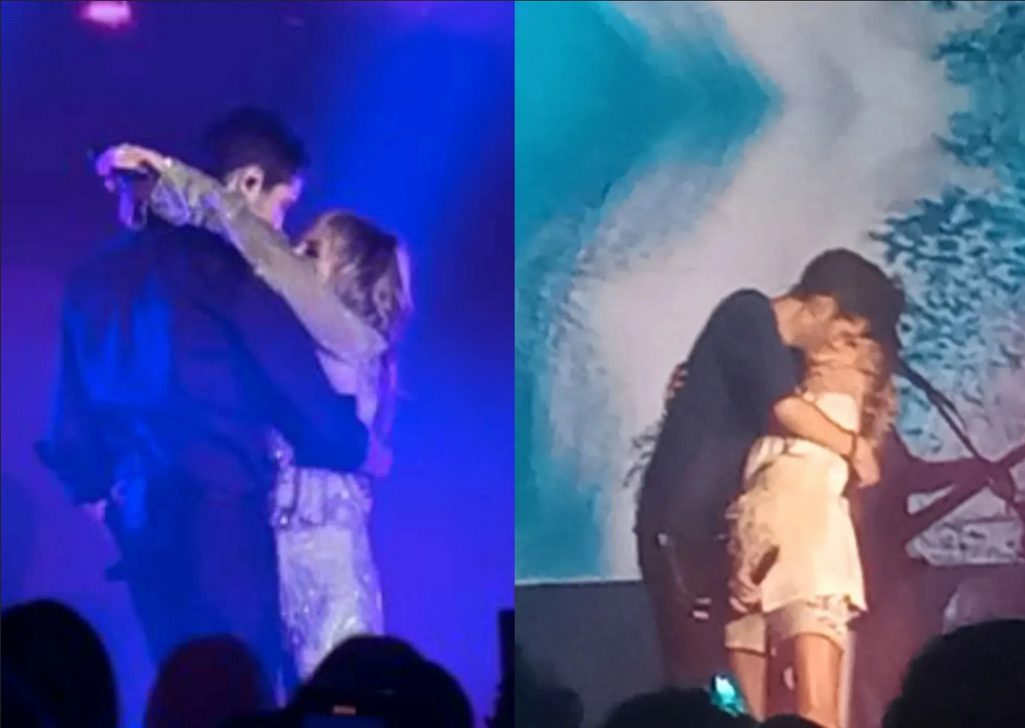 Captan a Benny Ibarra besándo apasionadamente a otra cantante, ¿estará soltero?