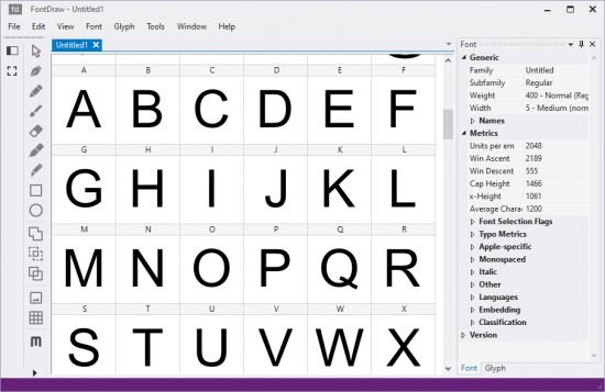 Proxima FontDraw 1.0 Release 4