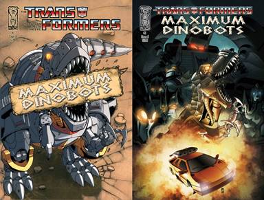 Transformers - Maximum Dinobots #1-5 (2008-2009) Complete