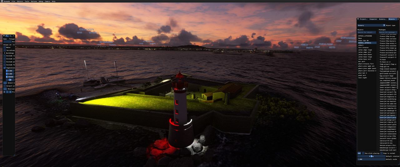 phare de Port La Nouvelle et feu de jetée Grau Agde/Fort de Briscou/phare Leucate Desktop-11-07-2023-19-17-34-367