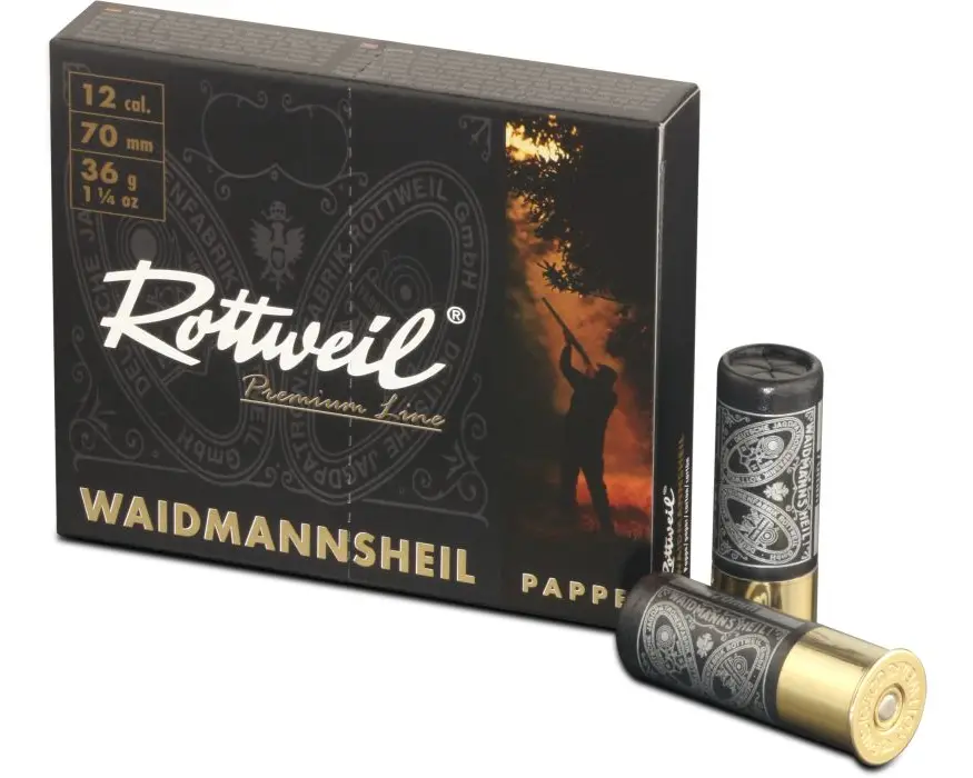 Rottweil Waidmannsheil 12/70 35 mm 36 g 10 Stück