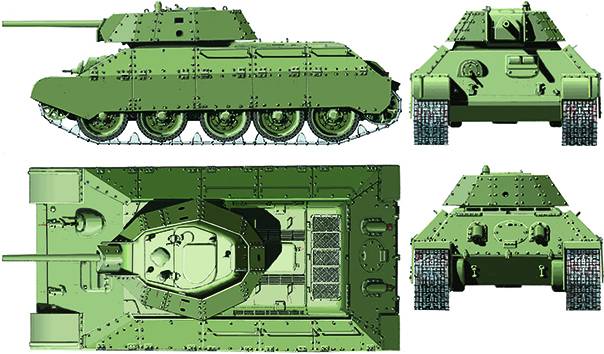 Т-34 экранированный -1