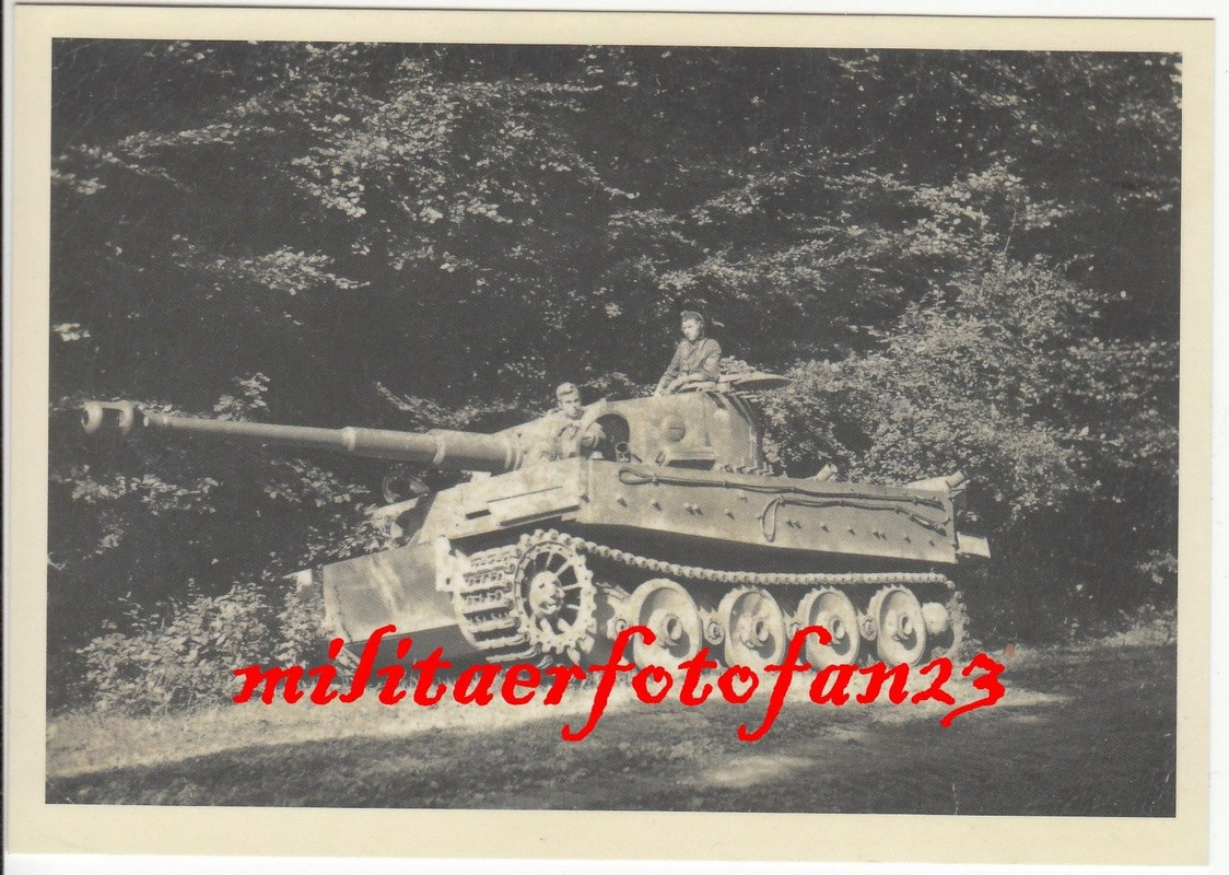 Deutscher Panzer VI (Sd.Kfz.181) Tiger in Bereit