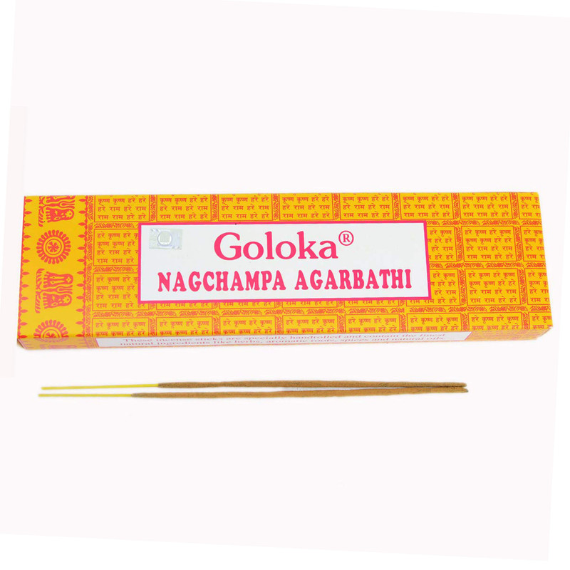 Palos de incienso manipulados Goloka Agarbatti Masala Home Temple Puja paquete de 2 100 gm - Imagen 33 de 49