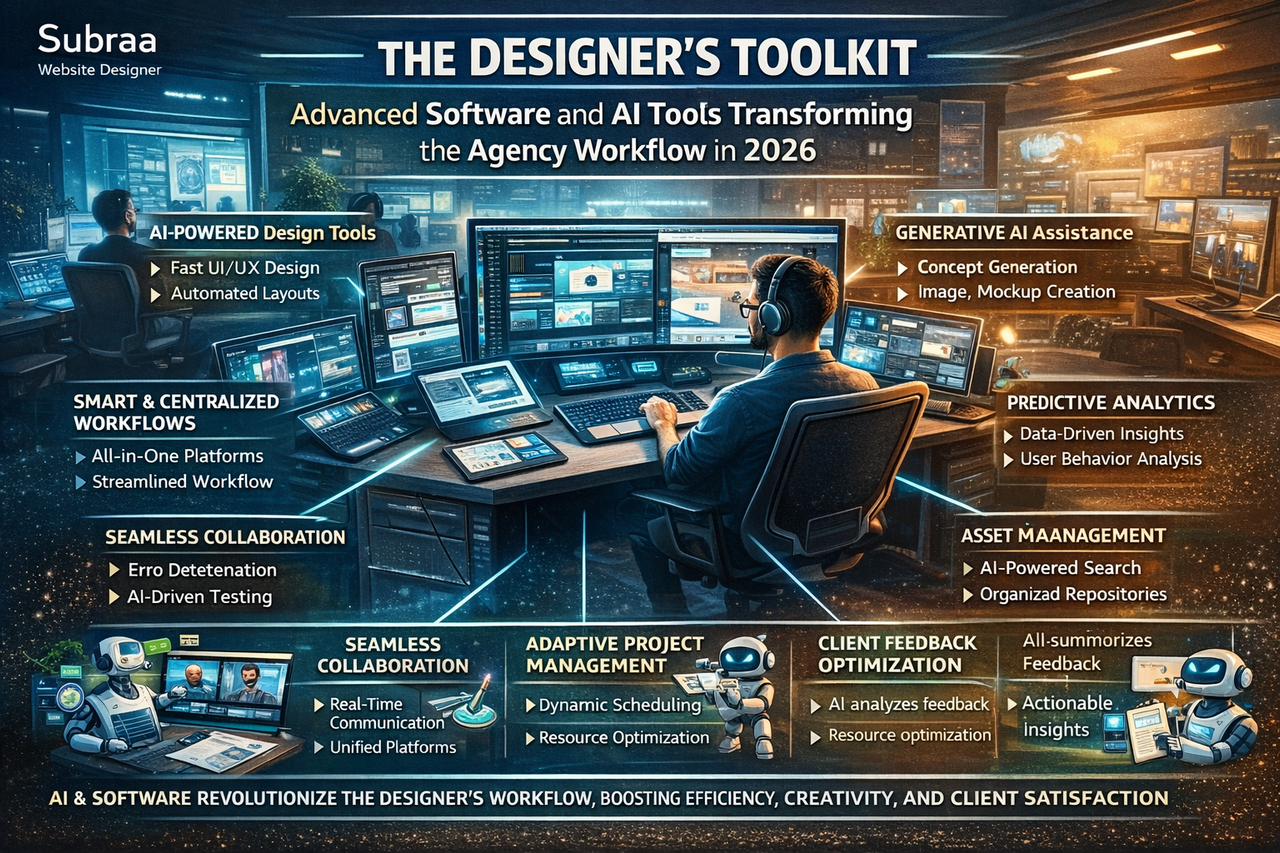 The Designer’s Toolkit: Advanced Software and AI Tools Transforming the Agency Workflow in 2026-Subr