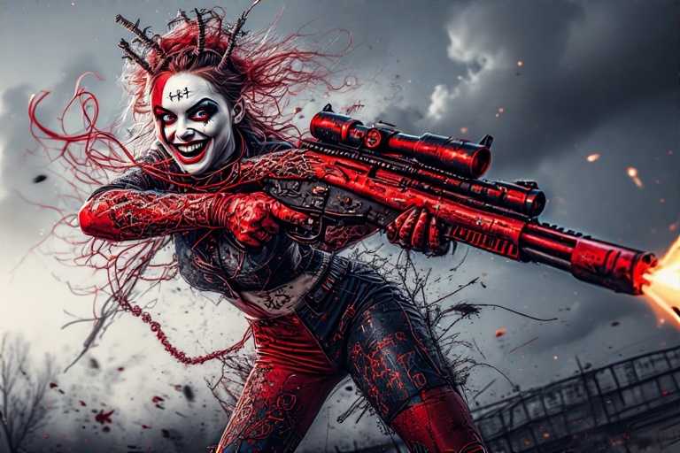 Playful-action-pose-Harley-Qui-15