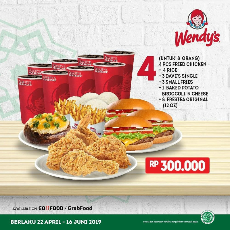 Paket Menu Rp 300 ribu