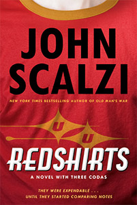 The cover for Redshirts