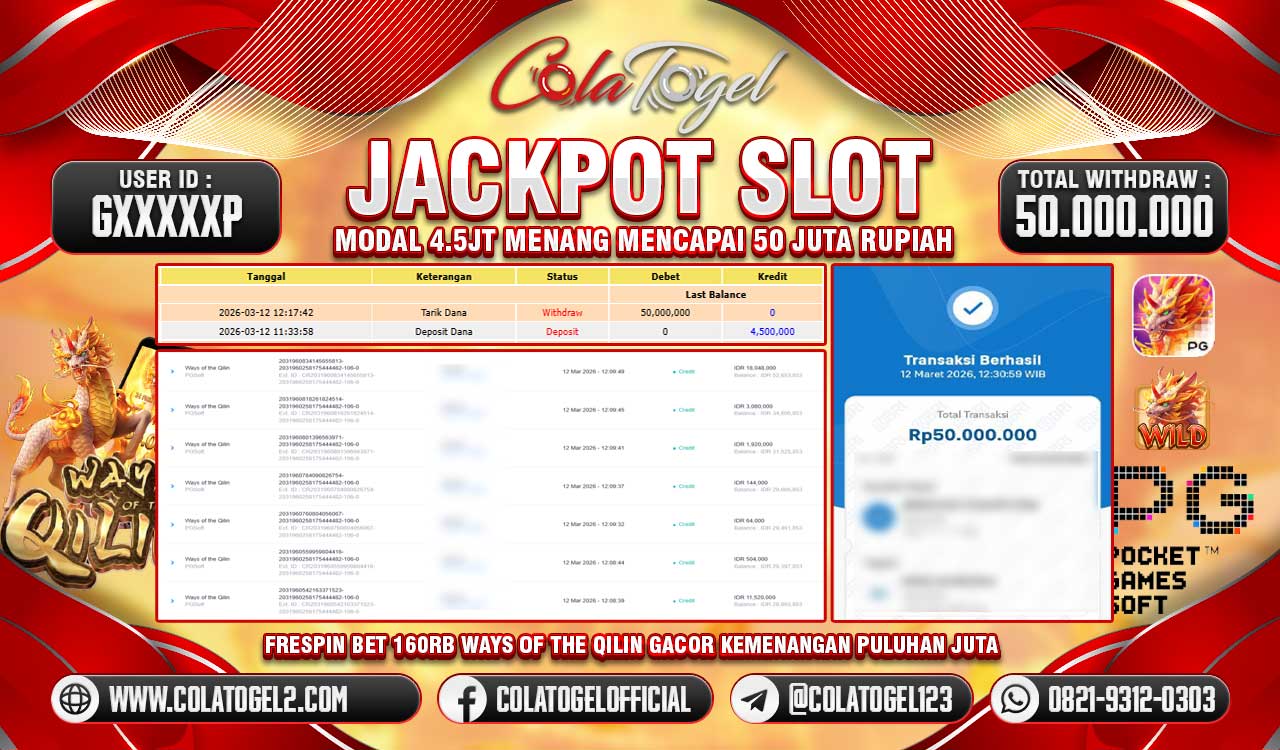 JACKPOT SLOT GACORR!!