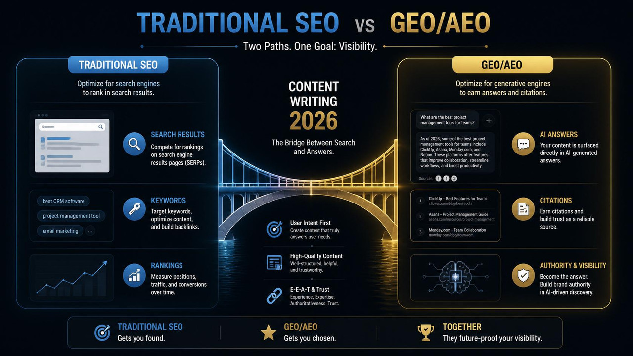 Content Writing Services for SEO + AI Search | 2026