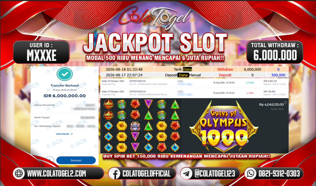 JACKPOT SLOT GACOR!!