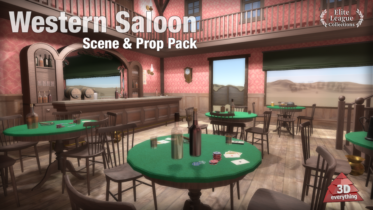 iClone Pack: Western Saloon