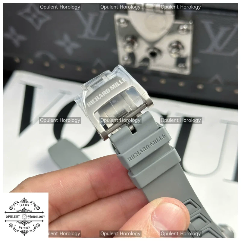 Richard Mille RM055 Bubba Watson Grey Ceramic Replica Watch | High-End Automatic Luxury Timepiece