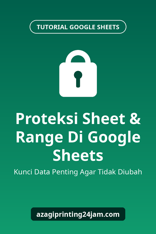 Kartu judul: Proteksi sheet dan range di Google Sheets