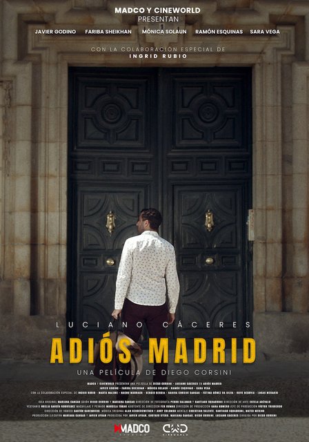 LA PELÍCULA “ADIÓS MADRID”, CON LUCIANO CÁCERES Y JAVIER GÓDINO, TERMINA SU RODAJE