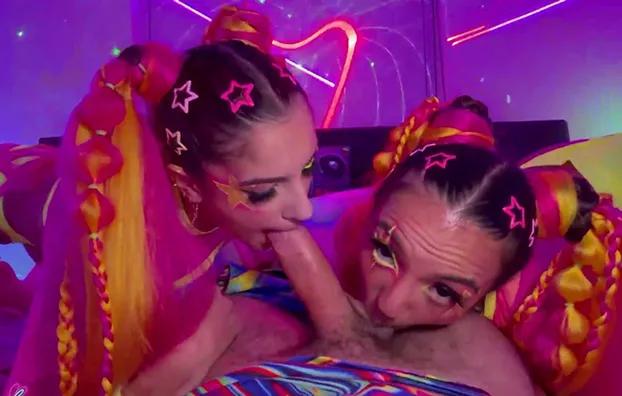 RaveBunnys – Sasha Tatcha, Madison Steele – Steal The Spotlight With Their Seductive Moves!