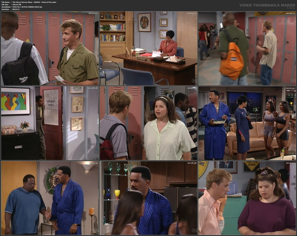 The Steve Harvey Show - S04E02 - Party of Five.mkv