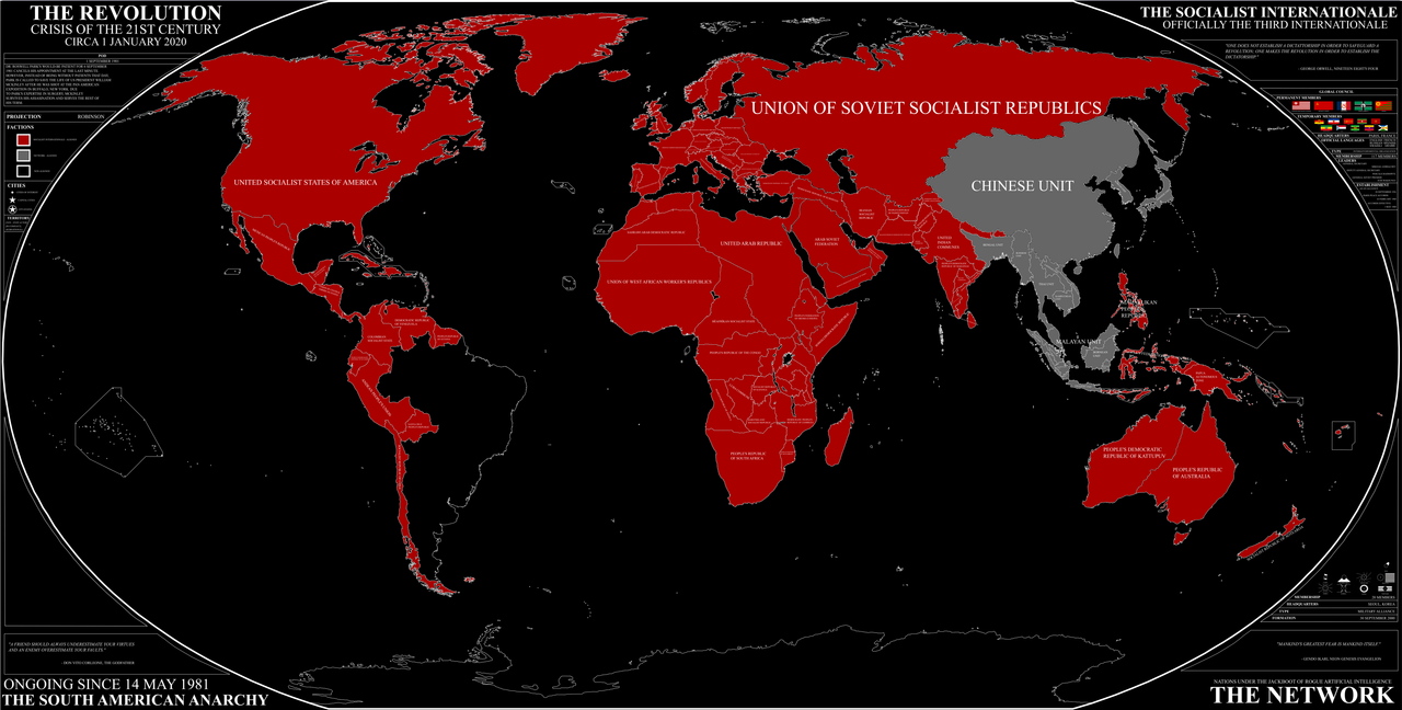 The Revolution map