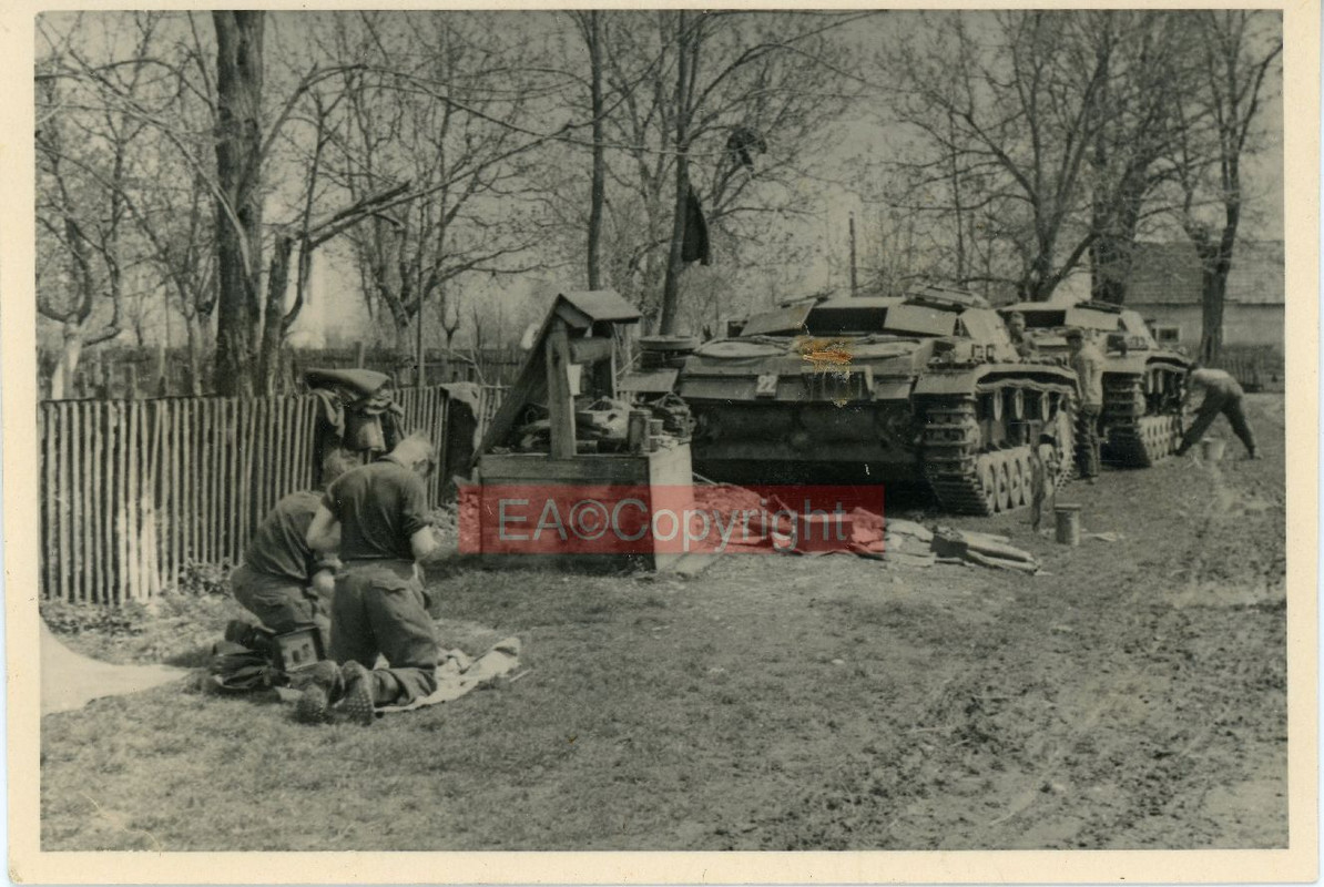 StuG Sturmgeschütz III B Abt.184 Panzer Tank Jug