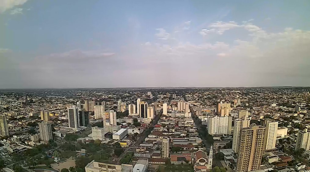 Campo Grande nesta manhã de quarta-feira