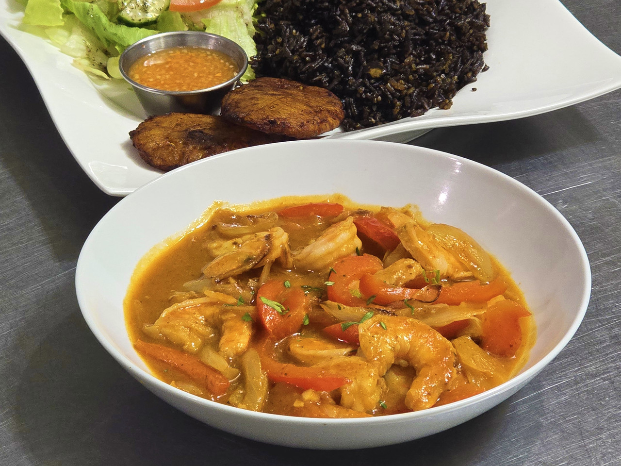 Crevettes haitiennes, haitian shrimp