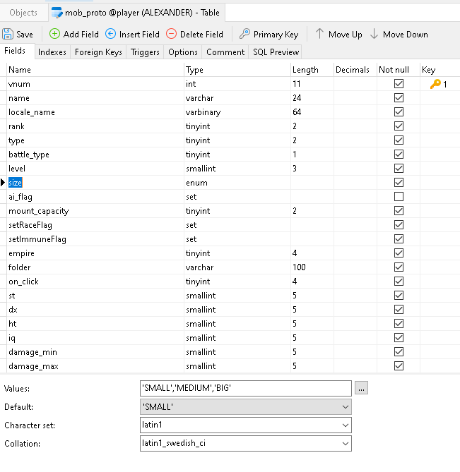 Solucion: ChildLoop: AsyncSQL: query failed: Data truncated for column ...