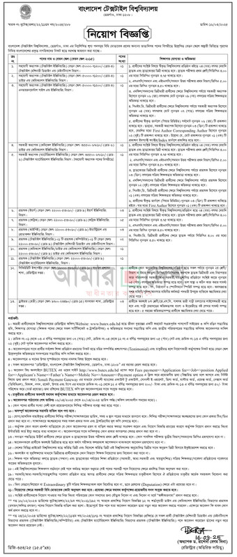 BUTEX Job Circular 2025