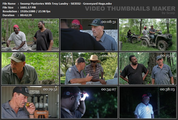 Swamp Mysteries With Troy Landry - S03E02 - Graveyard Hogs.mkv