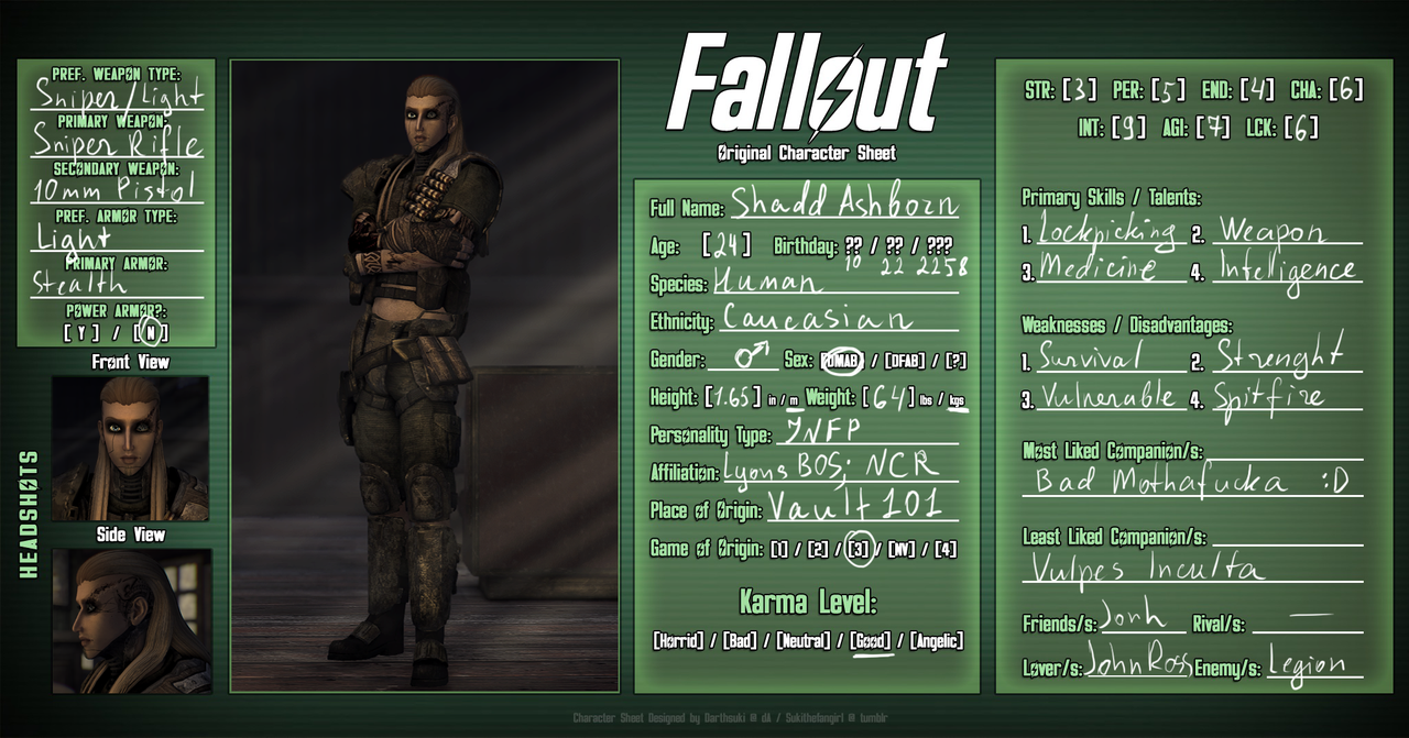 New Vegas Community Playthrough 2021 Courier-Profile