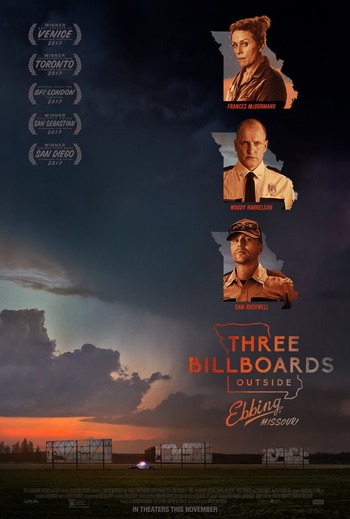 Three Billboards Outside Ebbing, Missouri (2017) 1080p BluRay 10bit HEVC 6CH 2.8GB