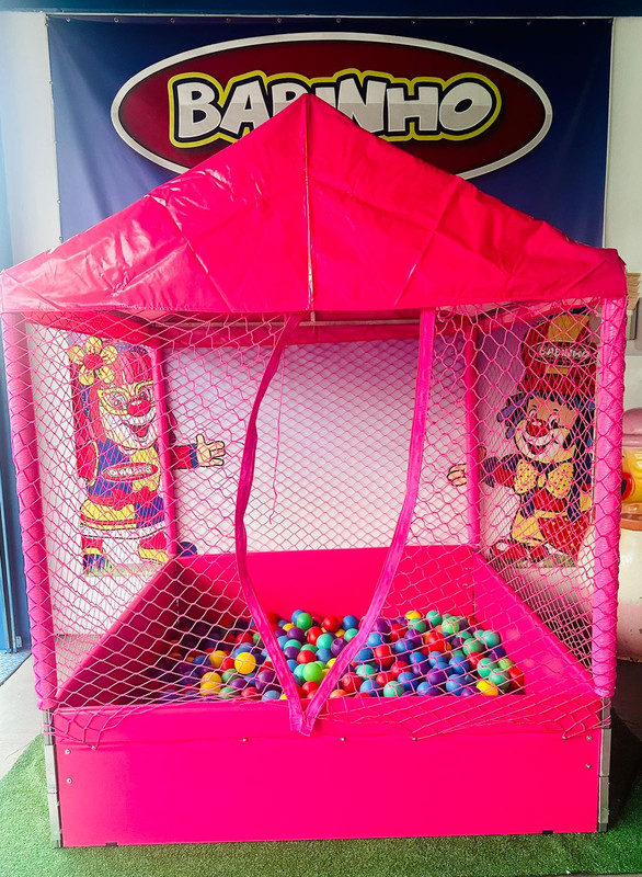 Piscina de Bolinhas Rosa - Foto 1