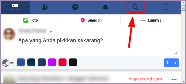 Mengetahui Riwayat Pencarian Facebook
