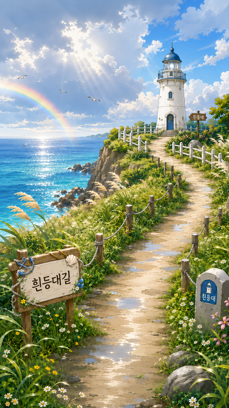 White Lighthouse Path