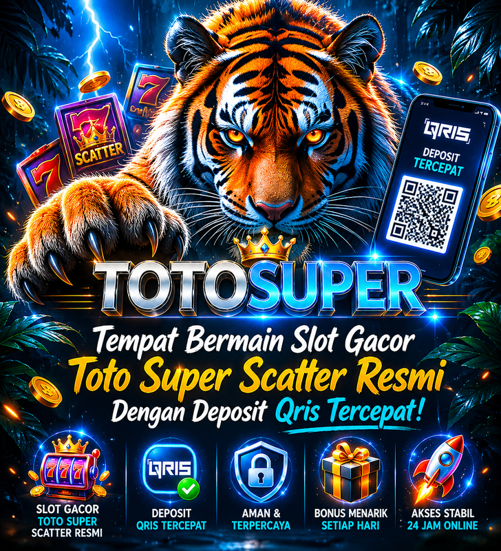 Galeri foto Tempat Bermain Slot Gacor Toto Super Scatter Resmi Dengan Deposit Qris Tercepat | TOTOSUPER di Yogyakarta