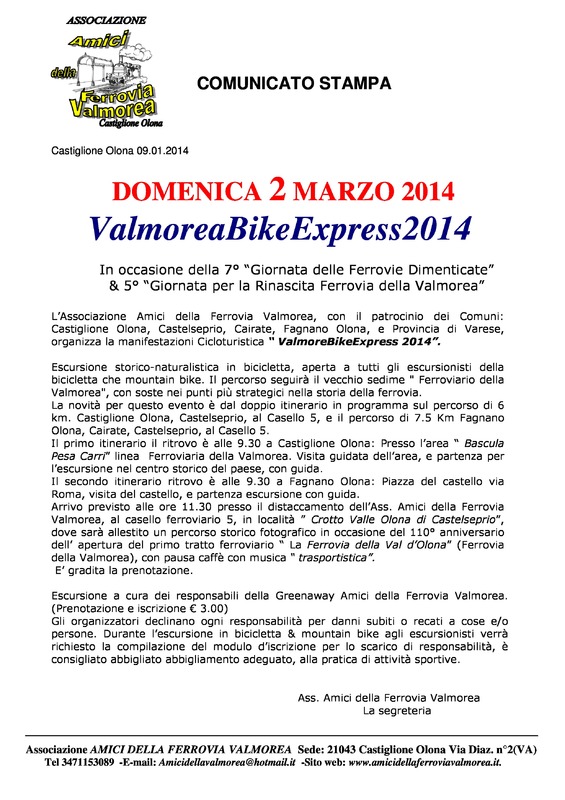 Page 1 - COMUNICATO STAMPA_ValmoreaBikeExpress 2