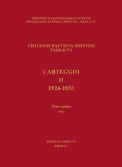 Giovanni Battista Montini (Paolo VI) – Carteggio II (1924 – 1933). Tomo V (1931) (2026)