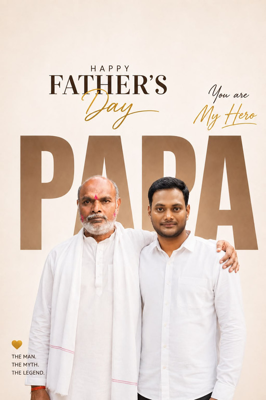 Father's day Prompt for every hero  - AI Photography Prompt Breakdown