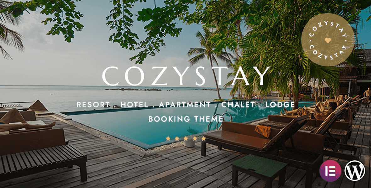 CozyStay – Hotel Booking WordPress Theme