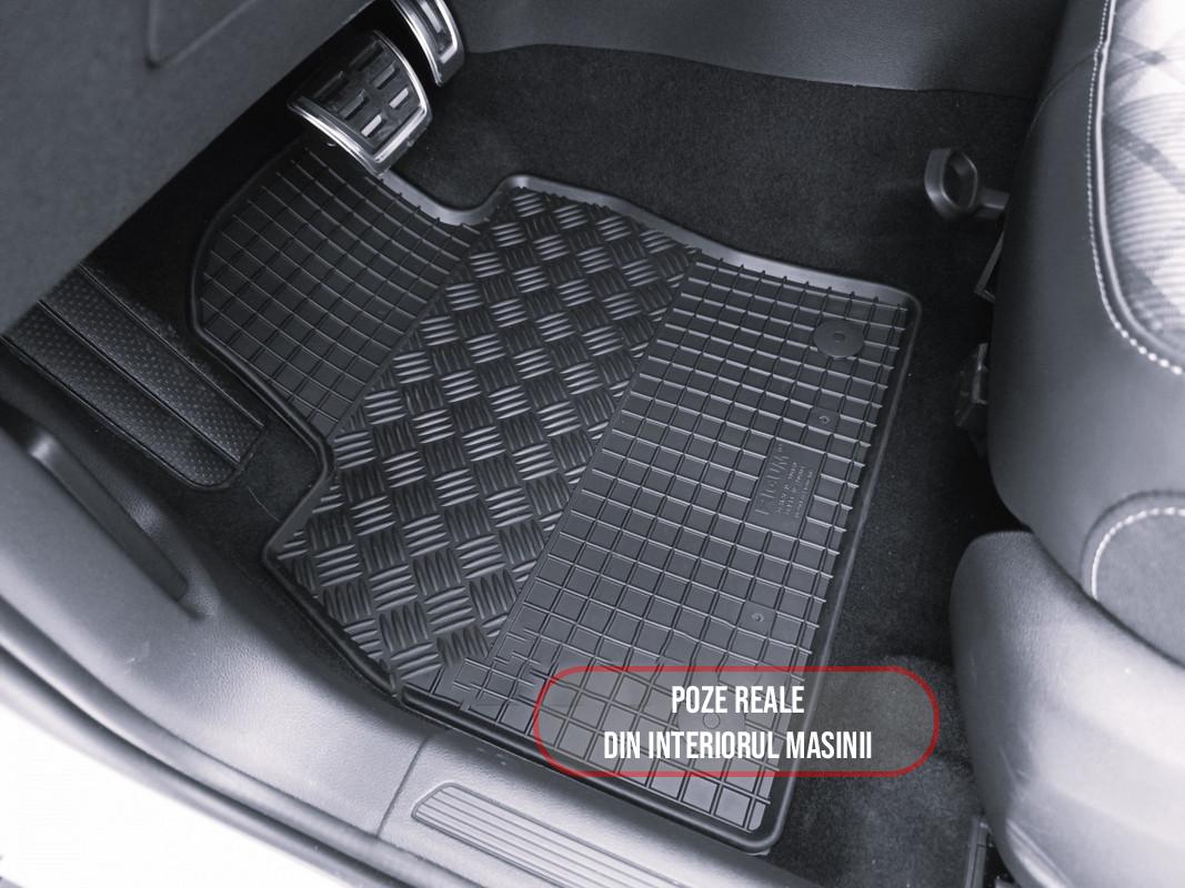 Set 4 covorase Volkswagen T-Cross 2024-prezent, din cauciuc 100%, compatibile cu autoturismul Volkswagen T-Cross