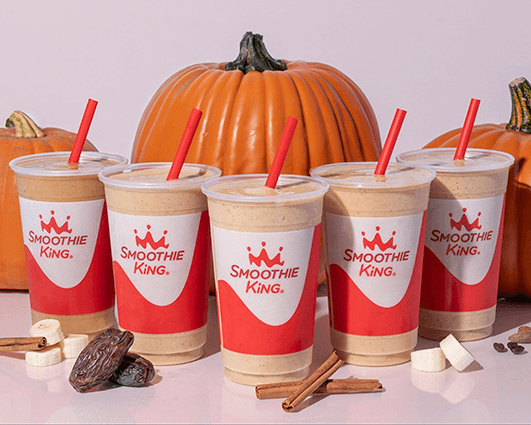 Get a Free Pumpkin Smoothie from Smoothie King on 9/6 Get a Free Pumpkin Smoothie from Smoothie King on 9/6