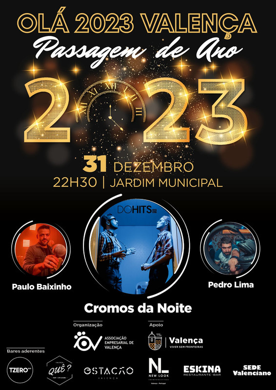 Toupeiras - Passagem de Ano 2023 - Valença