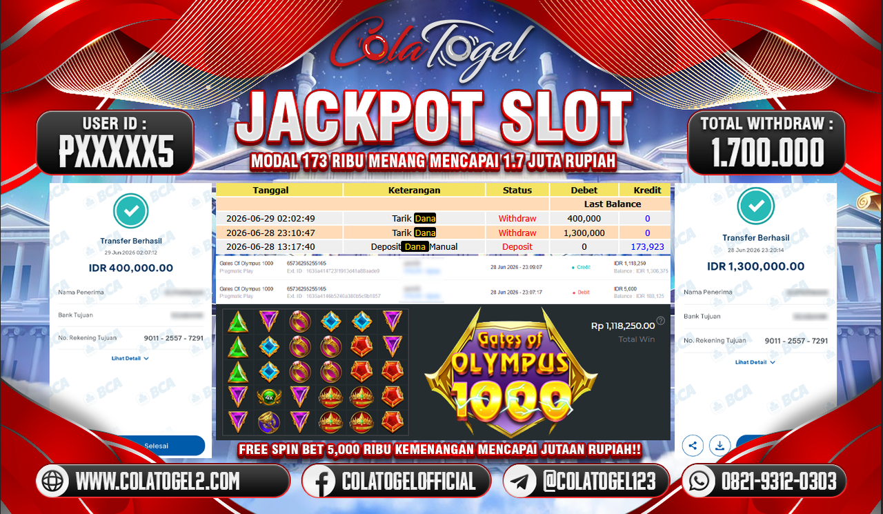 JACKPOT SLOT GACOR!!