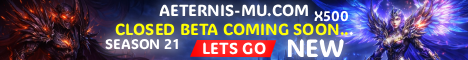 Banner for aeternis mu MU Online server