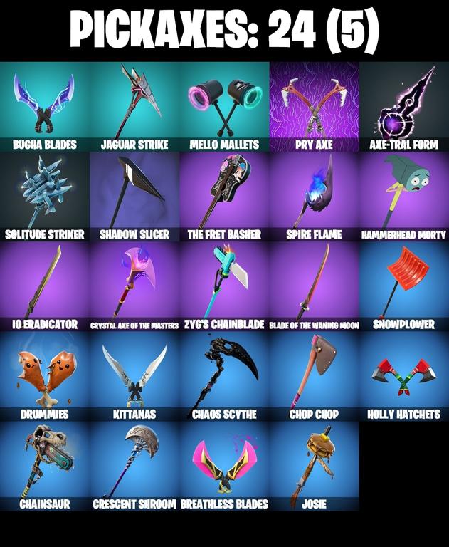 pickaxes comp